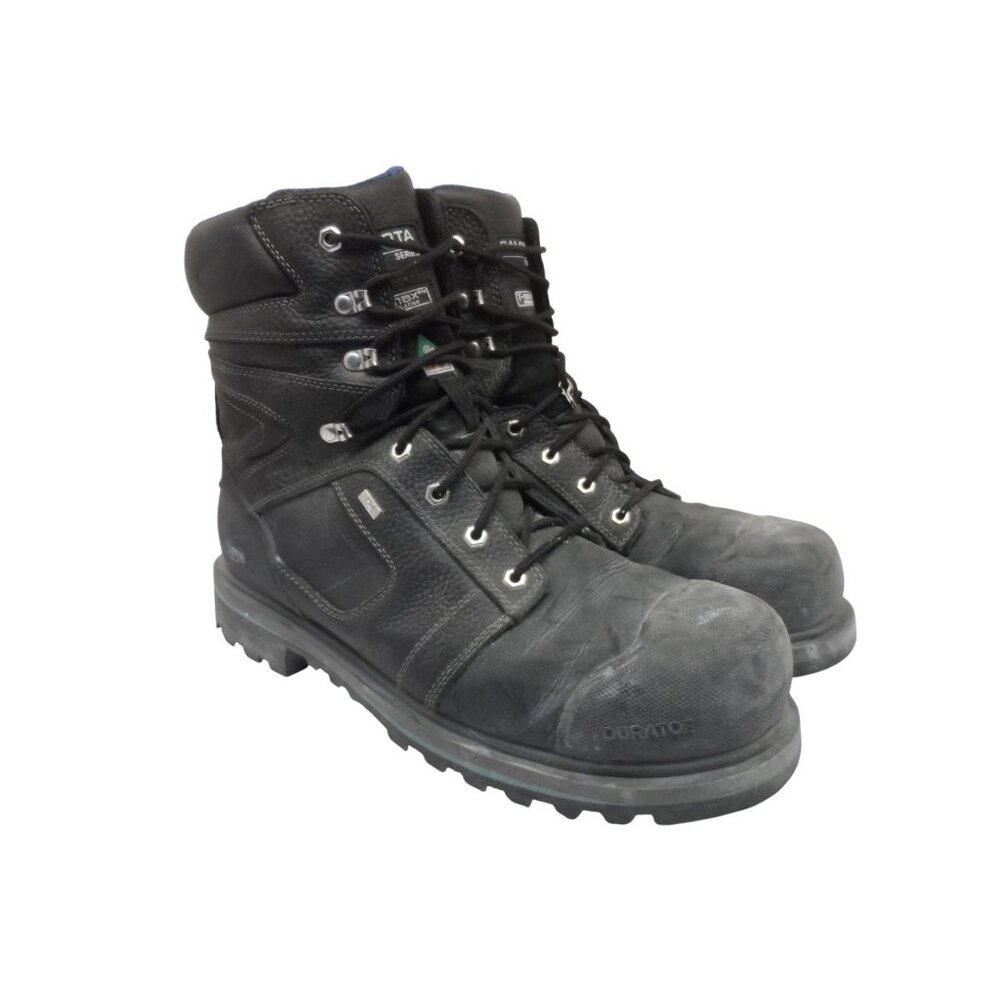 DAKOTA Men's 557 8" Viper STCP HD3 Vibram Work Boots Black Size 15M